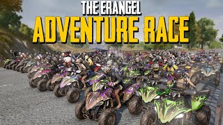 THE ERANGEL ADVENTURE RACE - ALMOST 100 QUAD BIKES AND ONLY 1 WINNER - PUBG screenshot 5