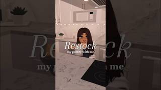 Restock my pantry with me in bloxburg! ๐ Restock my pantry with me in bloxburg! ๐