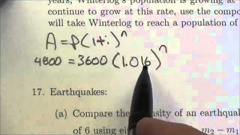 Math 30-1 Logarithms Review #16