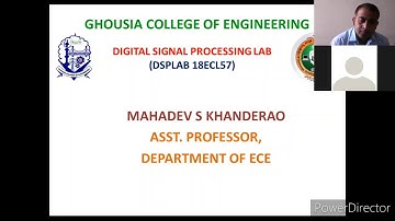 DSPLAB Basic Introduction Using Matlab