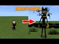 Play as bendy in Minecraft PE | BATIM mod