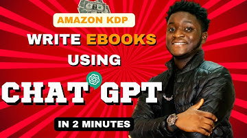 How To Use Chat Gpt To Write Ebooks || Step By Step Tutorial