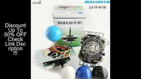 NEW Original Japan SANWA Joystick JLX-TP-8YT 8 Way Restrictor Arcade Game Machine Zero Delay Command