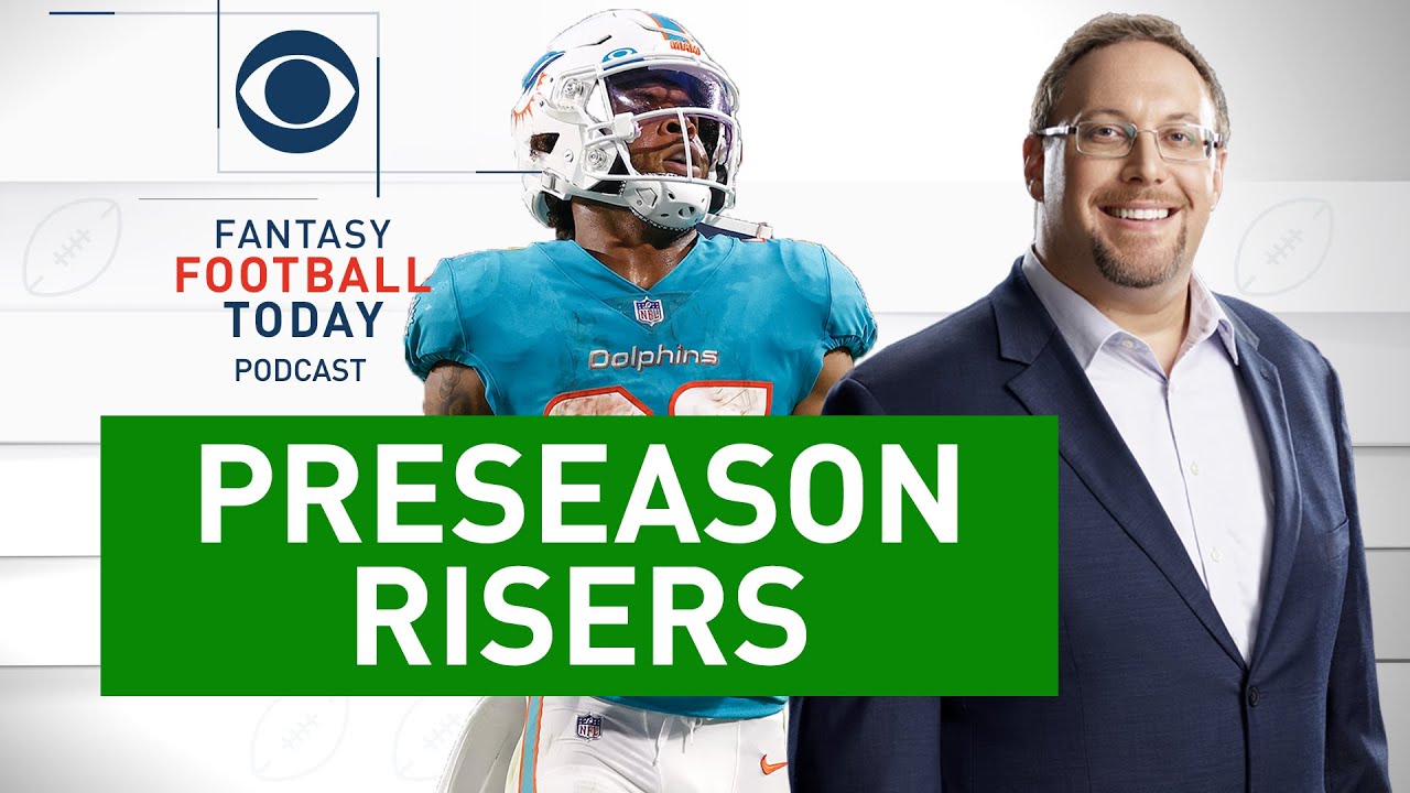 DRAFT COREY DAVIS + MYLES GASKIN: PRESEASON RISERS & FALLERS | 2021 Fantasy Football Advice