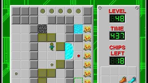 CCLP3 level 48 solution - 391 seconds