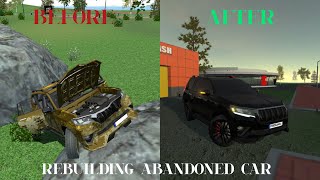 Rebuilding Abandoned Toyota Land Cruiser Prado in Car Simulator 2 !!