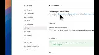 Tuto 10 seconds: Google search console on Webflow