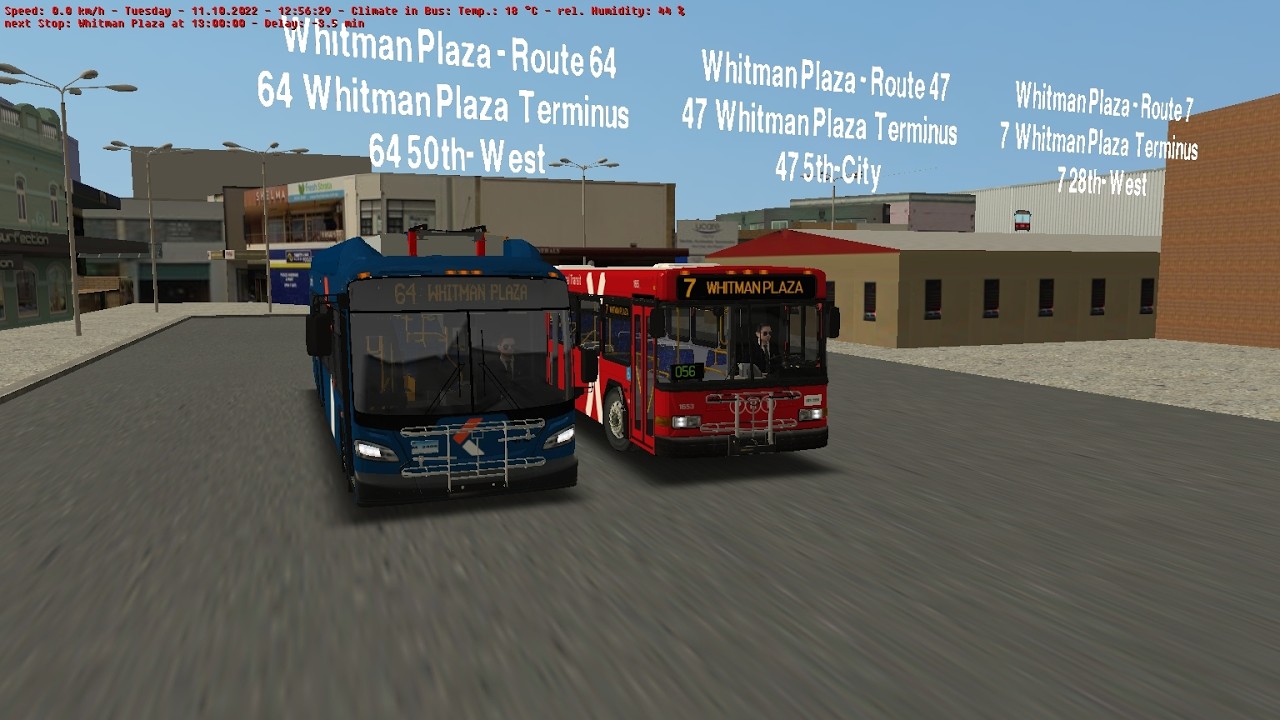 OMSI 2 - Cayuga (PRT) route 7 to whitman Plaza