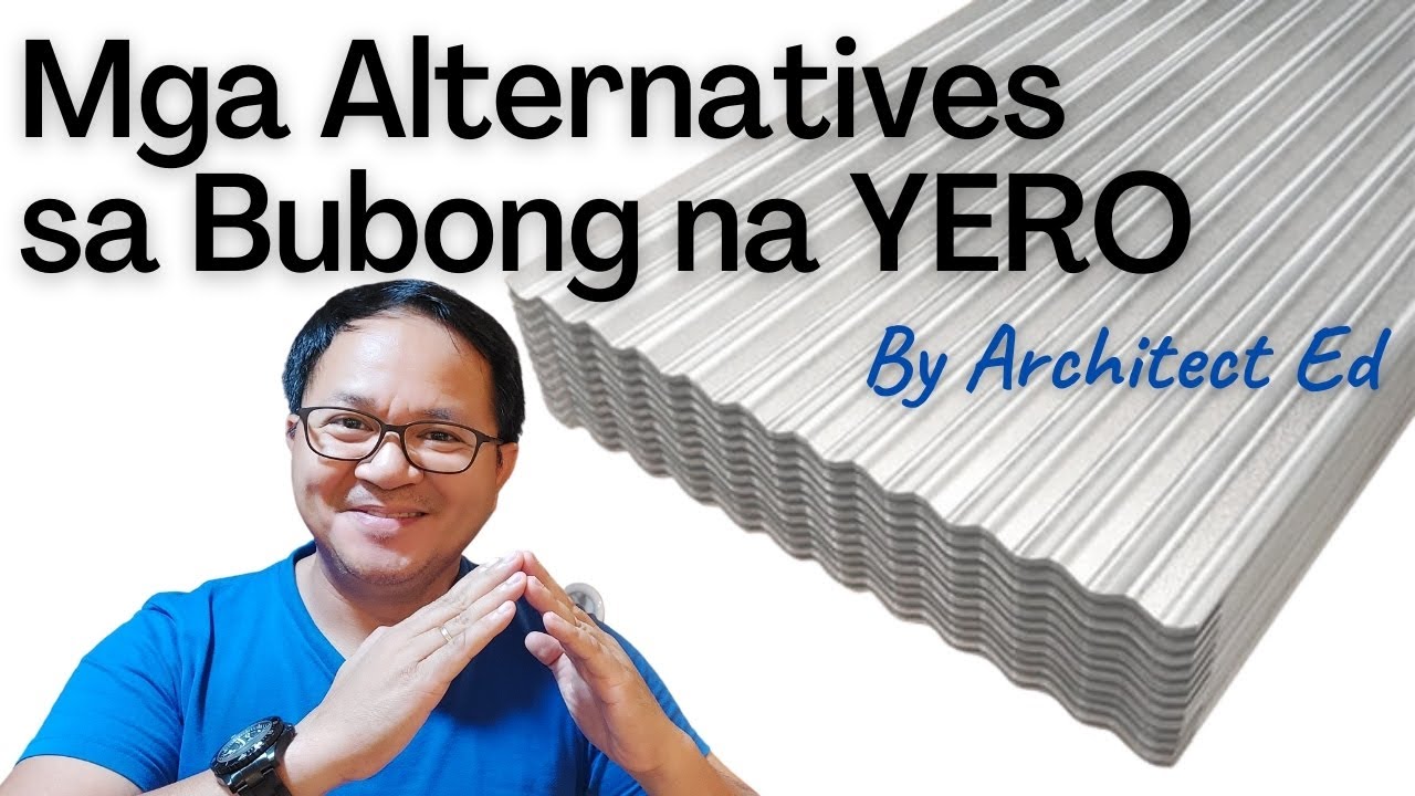 Alternatives sa Bubong na Yero - YouTube