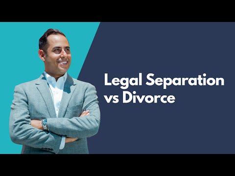Legal Separation vs Divorce