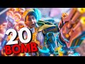 NEW RAMPART HEIRLOOM 20 BOMB GAME! (Apex Legends Evolution Event)