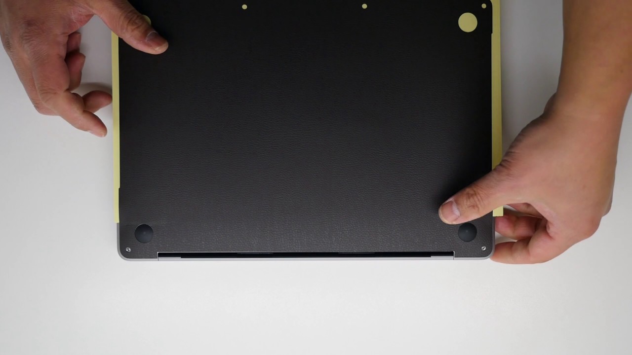 MacBook Pro 13" 4th gen touch bar Regular Bottom skin by Stickerboy -  YouTube