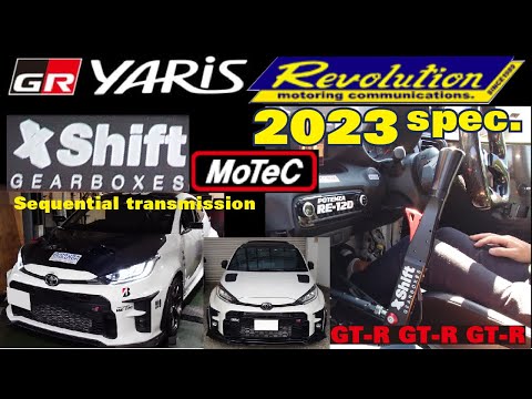 MoTec X-shift GR yaris by revolution 2023