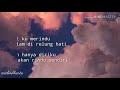 Ghea indrawari - rinduku (lirik lagu).