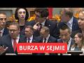BURZA W SEJMIE! POSŁOWIE WYKLUCZENI Z OBRAD!