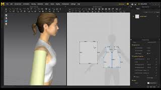 Marvelous Designer Tutorial Basic l Adding the sleeves