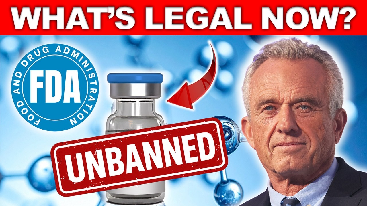 PEPTIDE LAWS JUST CHANGED AGAIN… DOCTOR EXPLAINS WHAT IS LEGAL NOW!