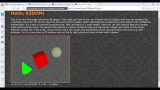 X3D and subdefinite math - new technology for interactive visualisation with complex solving