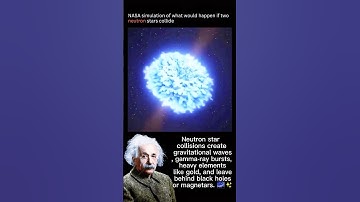 "Neutron Stars Collide! 🌌💥 The Universe’s Most Powerful Explosion"#NeutronStars#shorts#virel