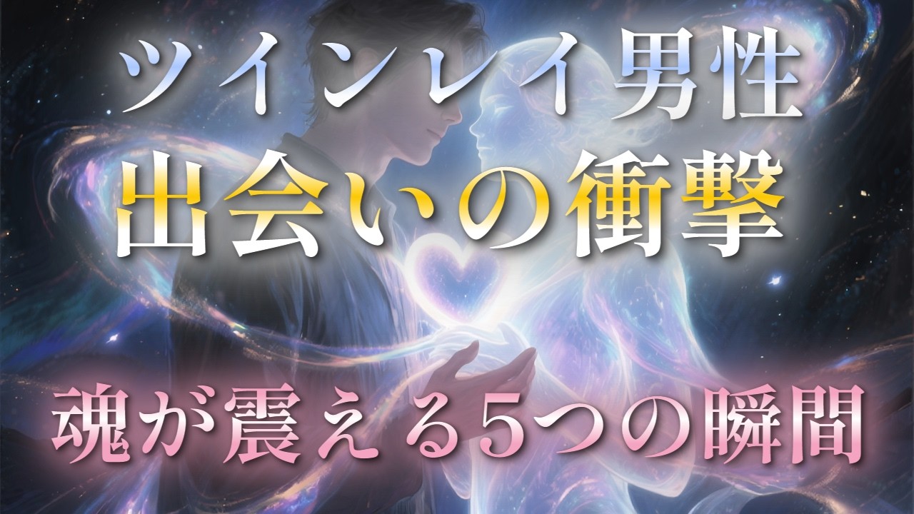 【ツインレイ】彼があなたに一目惚れした本当の理由。出会った瞬間に走る雷鳴と「性エネルギー交流」の真実