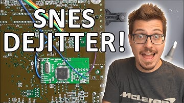 Super Nintendo Dejitter Mod Install and Capacitor Replacement!