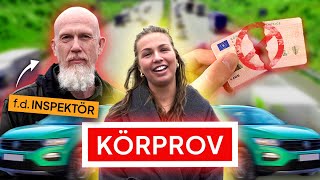 Underkänd Uppkörning Manuell Bil - Körprov Med Louise & Inspektör