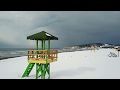 Beachboarding at the Big beach of Ulcinj/Ulqin