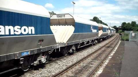 DB Schenker Class 66 Number 66035 Passing Lawrence Hill With A Tone