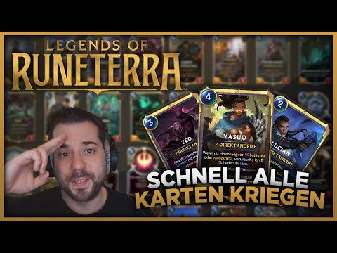 So kommt ihr am SCHNELLSTEN an Karten in Runeterra + Reward Infos | LoR Economy [German / Deutsch]