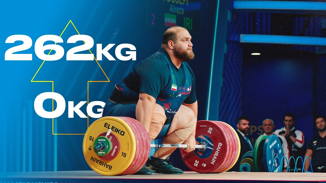 The New Strongest Man in Weightlifting, Alireza Yousefi