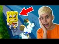 ASSUSTADOR! ENTREI NA CASA DA SANDY E O BOB ESPONJA SECOU!! BOB ESPONJA #19