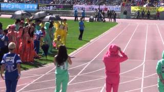 20130903 A-PINK NaEun MissA Suzy 100ｍ @ Idol Sports Athletics Championships