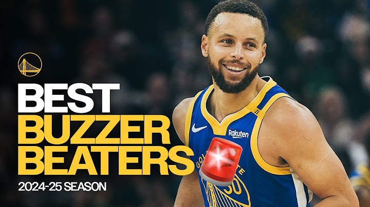 The BEST Buzzer Beaters of the Golden State Warriors 2024-25 Season