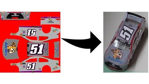 How To Make A Custom Diecast Out Of Paper!!!
