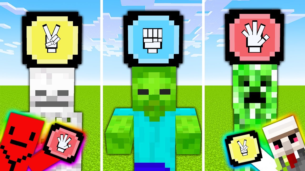 【マイクラ】ジャンケンで戦うマインクラフト👊✌️🖐【やぎさんコラボ】