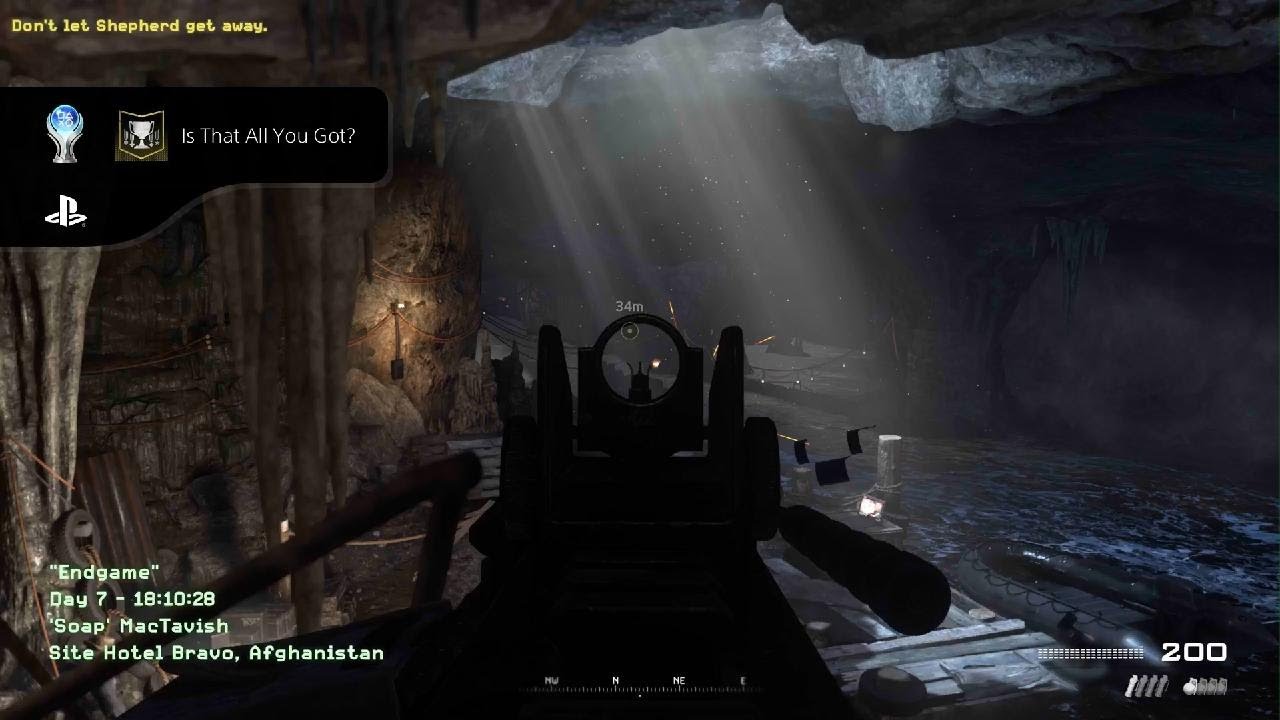 Call of Duty: Modern Warfare 2 Campaign Remastered Platinum Throphy