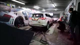 Toyota RAV4 2.5 6AT на диностенде screenshot 4
