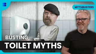 Testing Toilet Myths - Mythbusters - Science Documentary