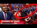 CHAOS! WAR ERUPTS IN PARLIAMENT AS OSORO LECTURES MPs REJECTING FINANACE BILL!!