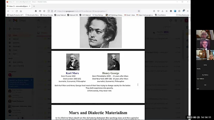 David Wetzel on Marx and George