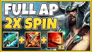 *NEW DOUBLE SPIN* AP TRYNDAMERE IS NOW GOD-TIER (THIS MECHANIC BROKE HIM) - League of Legends