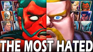 Ranking the Hated Street Fighter Characters!