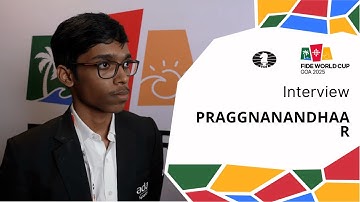 Interview with 🇮🇳 Praggnanandhaa R | Game 2 | Round 3 | FIDE World Cup 2025