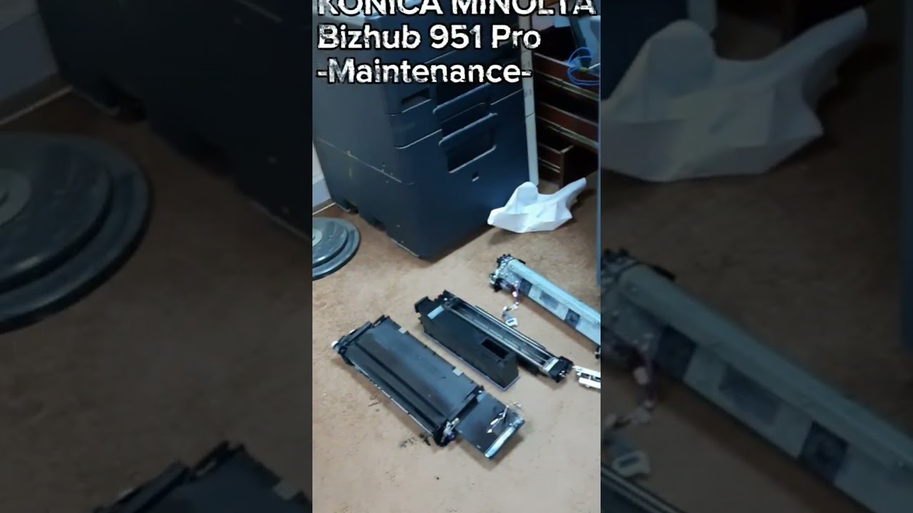KONICA MINOLTA Bizhub 951Pro -Maintenance- 