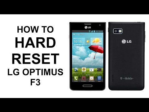 How To Hard Reset LG Optimus F3 - Master Reset