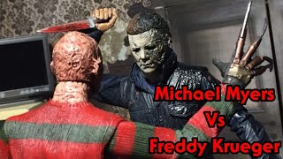 Michael Myers Vs Freddy Krueger StopMotion