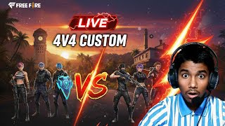 FREE FIRE LIVE 1VS4  //😤 WITH SUBSCIBER #fflive #virallive #shortslive