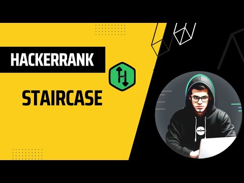 Hackerrank solutions - staircase @copycat1524