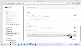How to Enable Gaming Boost and Resource Controls in Microsoft Edge on Windows 11