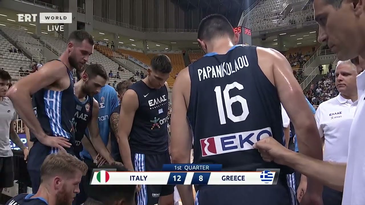 Italy vs Greece Full Game Highlights FIBA World Cup Preparation Game 